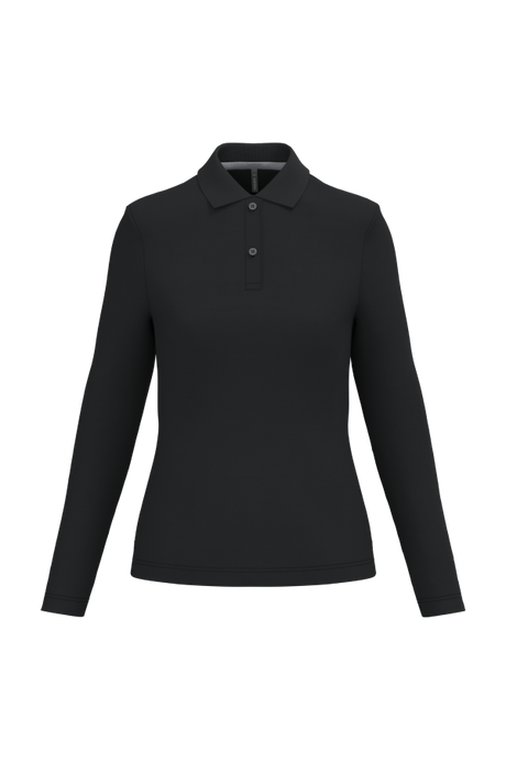 Polo Donna Oeko Piqué Manica Lunga