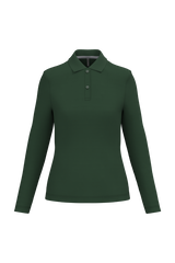 Polo Donna Oeko Piqué Manica Lunga