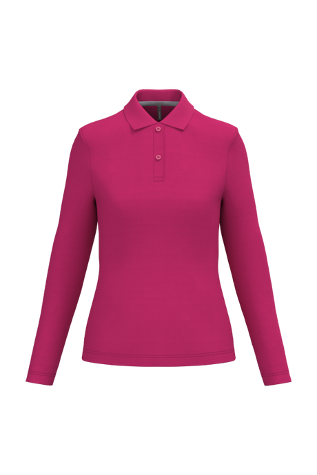 Polo Oeko Piqué Manica Lunga