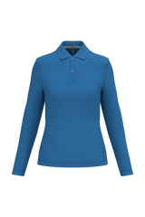 Polo Donna Oeko Piqué Manica Lunga