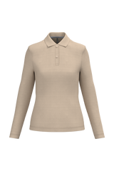 Polo Donna Oeko Piqué Manica Lunga