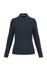 Polo Donna Oeko Piqué Manica Lunga