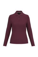 Polo Donna Oeko Piqué Manica Lunga