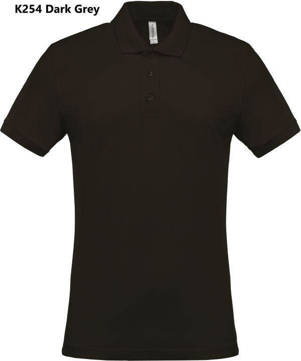 Polo Uomo Oeko RingSpun Manica Corta