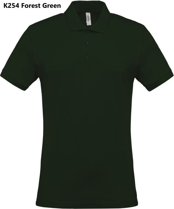 Polo Uomo Oeko RingSpun Manica Corta
