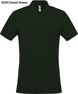 Polo Uomo Oeko RingSpun Manica Corta