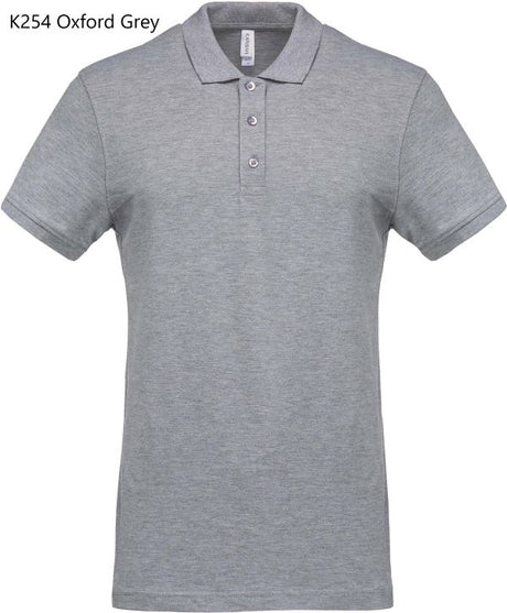 Polo Uomo Oeko RingSpun Manica Corta
