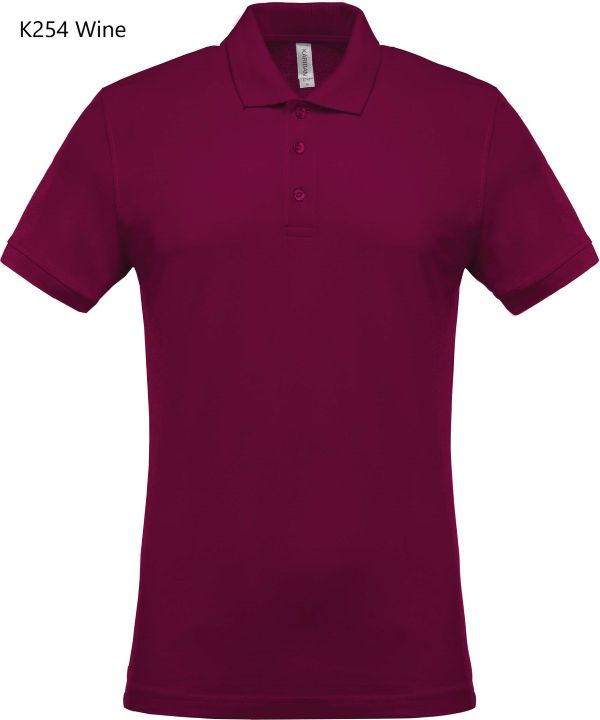 Polo Uomo Oeko RingSpun Manica Corta