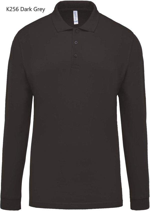 Polo Uomo Oeko RingSpun Manica Lunga