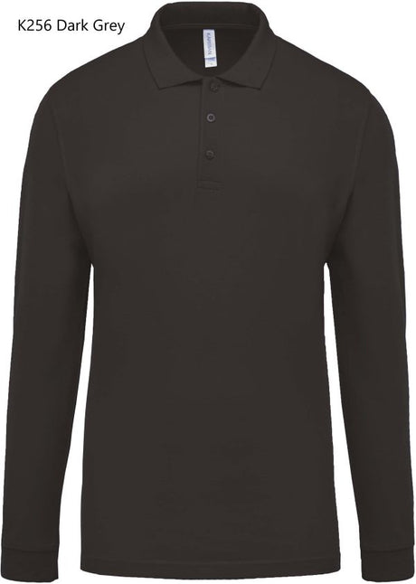 Polo Uomo Oeko RingSpun Manica Lunga