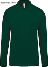 Polo Uomo Oeko RingSpun Manica Lunga