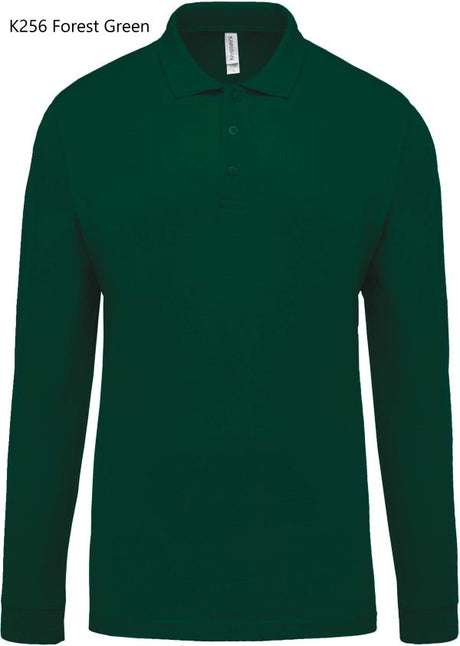 Polo Uomo Oeko RingSpun Manica Lunga