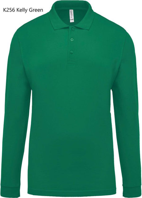 Polo Uomo Oeko RingSpun Manica Lunga