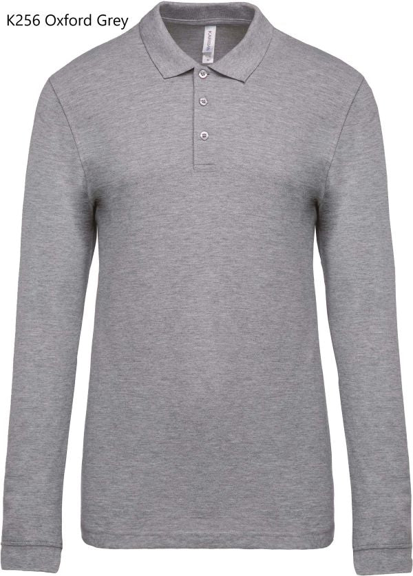 Polo Uomo Oeko RingSpun Manica Lunga