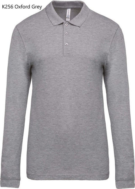 Polo Uomo Oeko RingSpun Manica Lunga