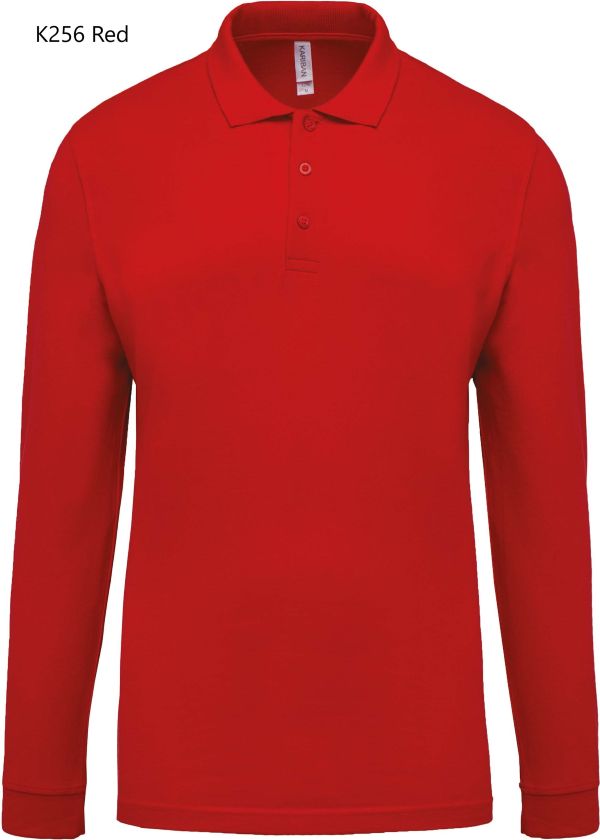 Polo Uomo Oeko RingSpun Manica Lunga