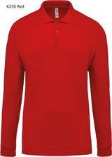Polo Uomo Oeko RingSpun Manica Lunga
