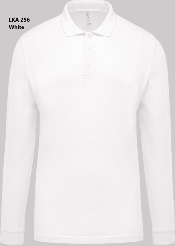 Polo Uomo Oeko RingSpun Manica Lunga