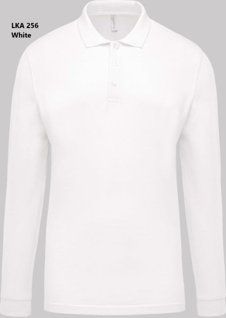 Polo Uomo Oeko RingSpun Manica Lunga