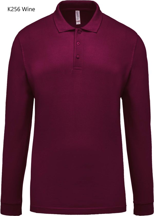 Polo Uomo Oeko RingSpun Manica Lunga