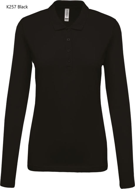 Polo Donna Oeko RingSpun Manica Lunga