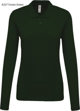 Polo Donna Oeko RingSpun Manica Lunga