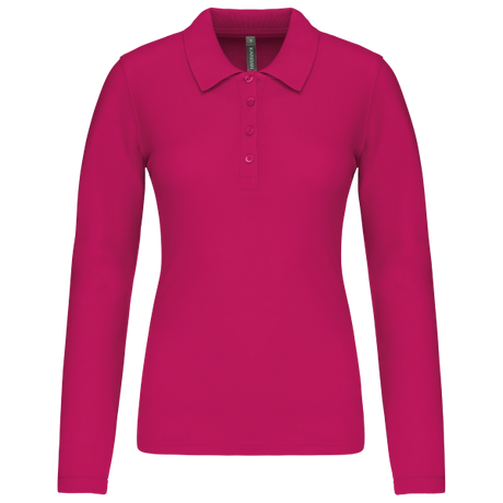 Polo Donna Oeko RingSpun Manica Lunga