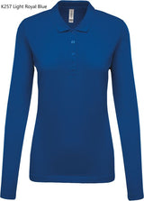 Polo Donna Oeko RingSpun Manica Lunga