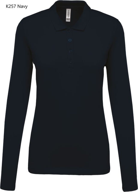 Polo Donna Oeko RingSpun Manica Lunga
