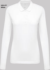 Polo Donna Oeko RingSpun Manica Lunga