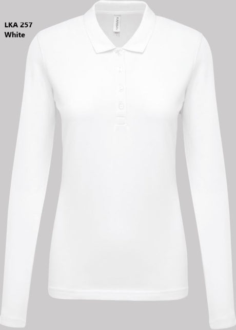 Polo Donna Oeko RingSpun Manica Lunga