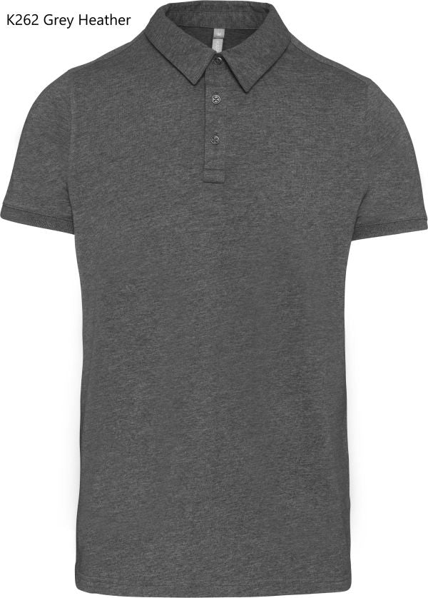 Polo Uomo Oeko Jersey Manica Corta