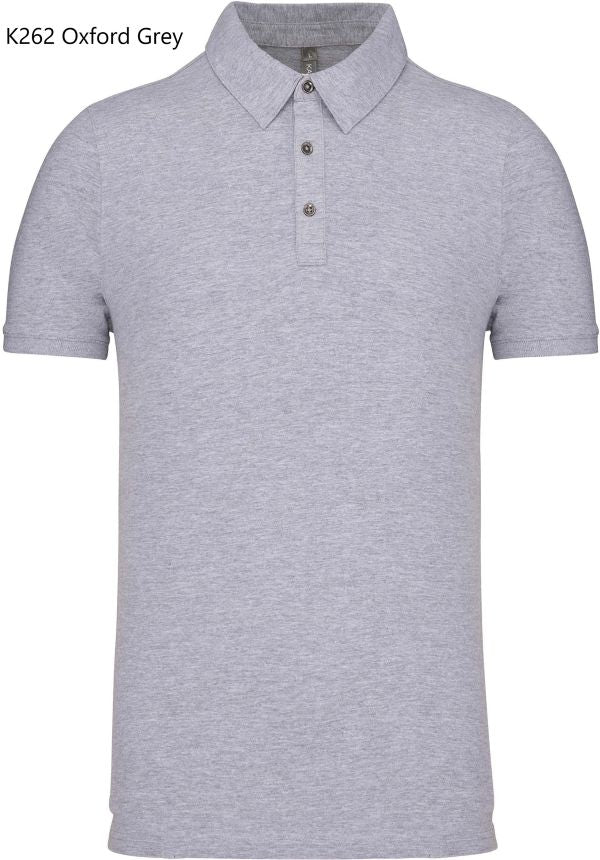 Polo Uomo Oeko Jersey Manica Corta
