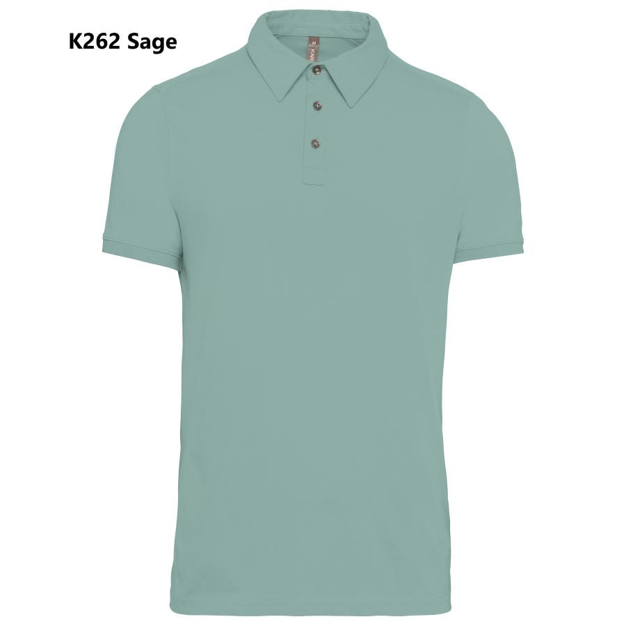 Polo Uomo Oeko Jersey Manica Corta