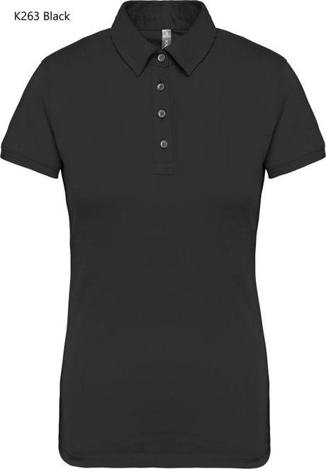 Polo Donna Oeko Jersey Manica Corta