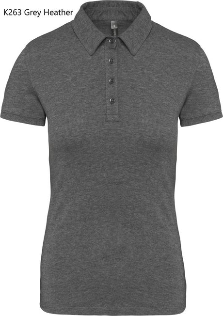 Polo Donna Oeko Jersey Manica Corta