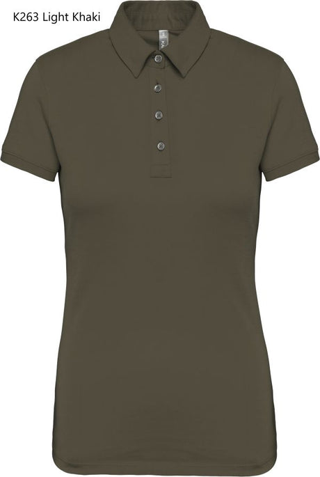 Polo Donna Oeko Jersey Manica Corta
