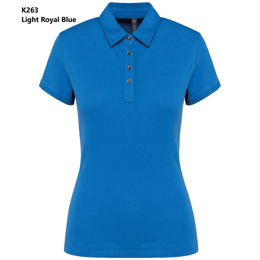 Polo Donna Oeko Jersey Manica Corta