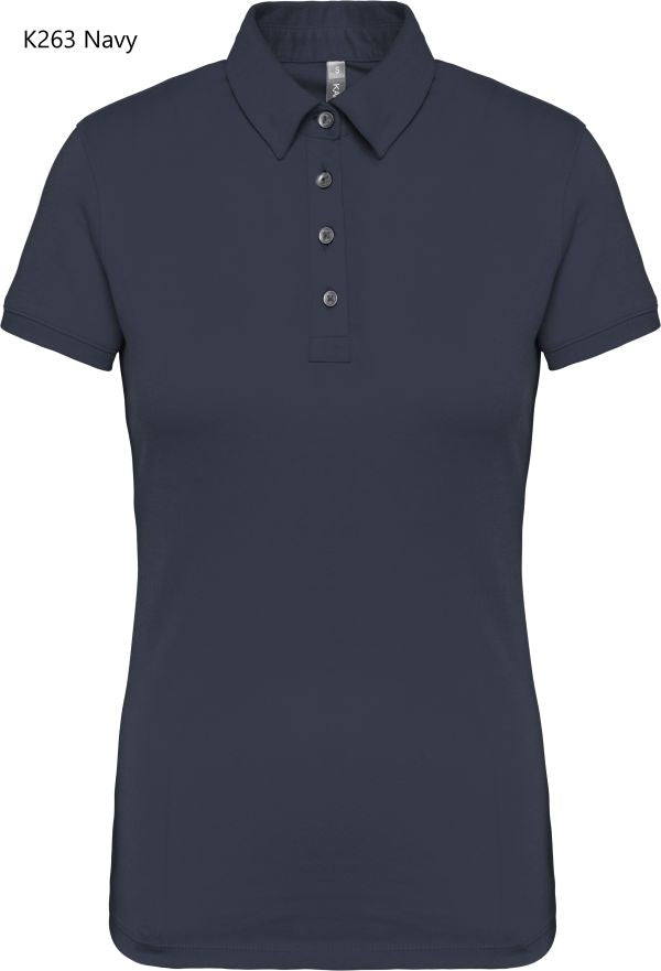 Polo Donna Oeko Jersey Manica Corta