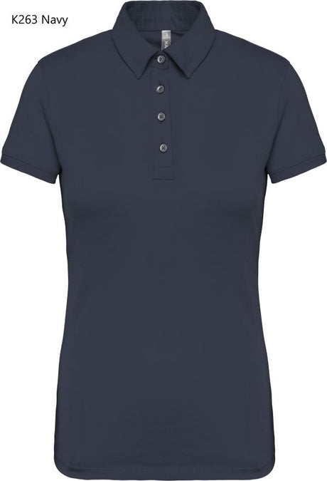 Polo Donna Oeko Jersey Manica Corta