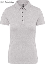 Polo Donna Oeko Jersey Manica Corta