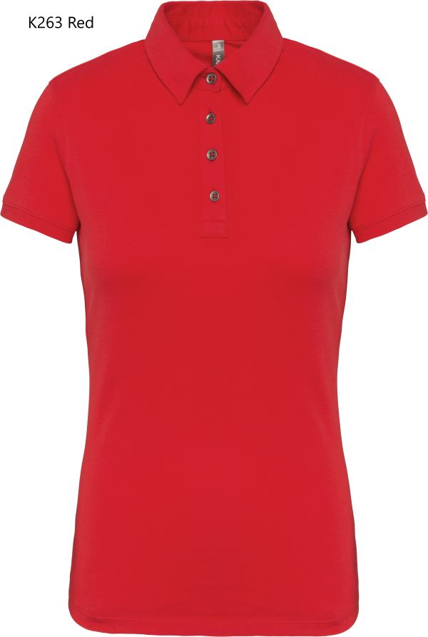 Polo Donna Oeko Jersey Manica Corta