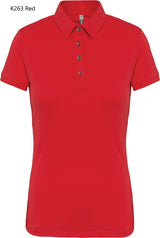 Polo Donna Oeko Jersey Manica Corta