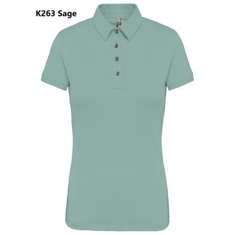 Polo Donna Oeko Jersey Manica Corta