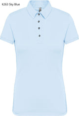 Polo Donna Oeko Jersey Manica Corta