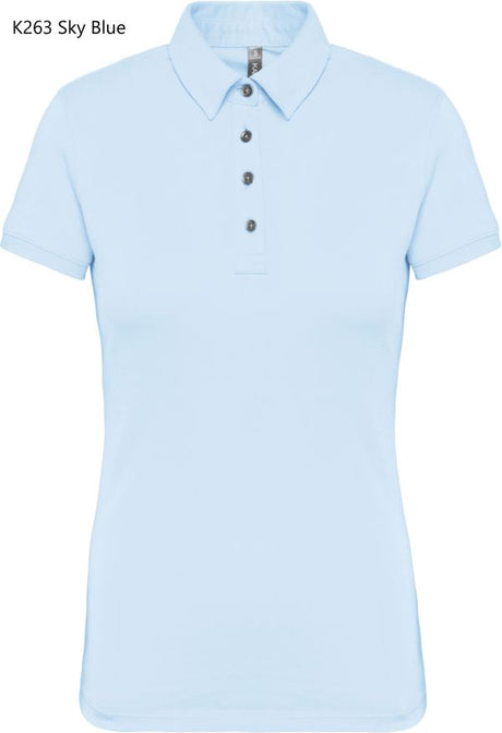 Polo Donna Oeko Jersey Manica Corta