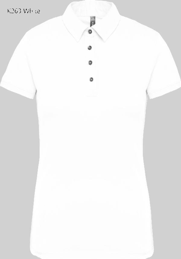 Polo Donna Oeko Jersey Manica Corta