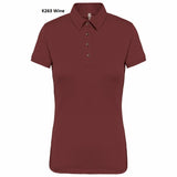 Polo Donna Oeko Jersey Manica Corta