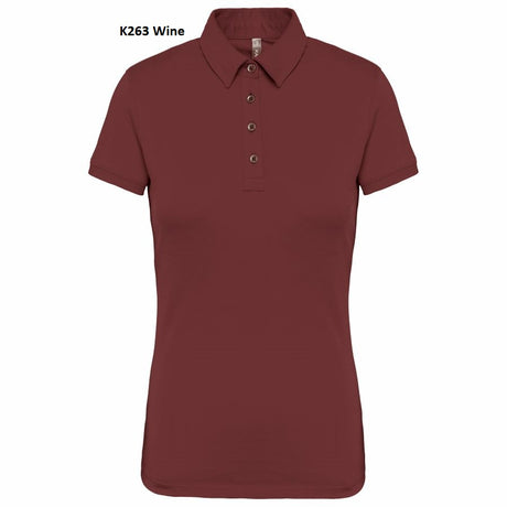Polo Donna Oeko Jersey Manica Corta