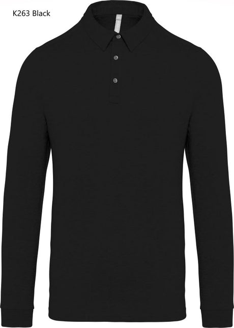 Polo Uomo Oeko Jersey Manica Lunga